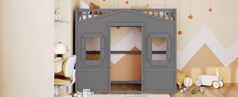 House Loft Bed With Ladder