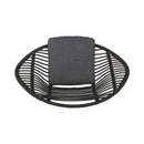 Cordella - Outdoor Woven Wicker Chairs With Cushions, (Set of 2)