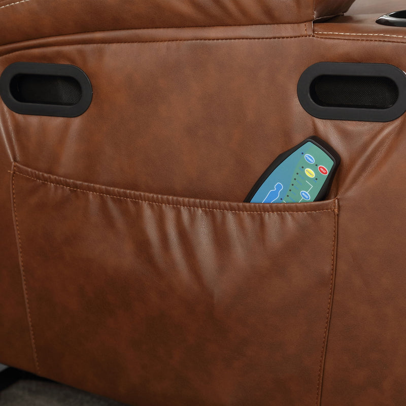 Cozy Electric Power Lift Recliner Chair Sofa For Elderly With Vibration Massage And Lumbar Heat