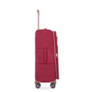 4 Piece Set, Softshell Suitcase Spinner Wheels Terylene Luggage Sets