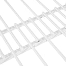 Twin Size Metal Daybed with Trundle, Daybed with Slat No Box required White