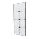 Traditional Decor Style Antique Glass Panel Mirror, Wall Mirror For Bathroom Entryway Console Lean Against Wall