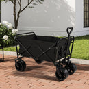 Wagons Carts Heavy Duty Foldable With Big Wheels