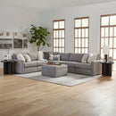 Flex - Sectional with Standard Arm and Storage Ottoman