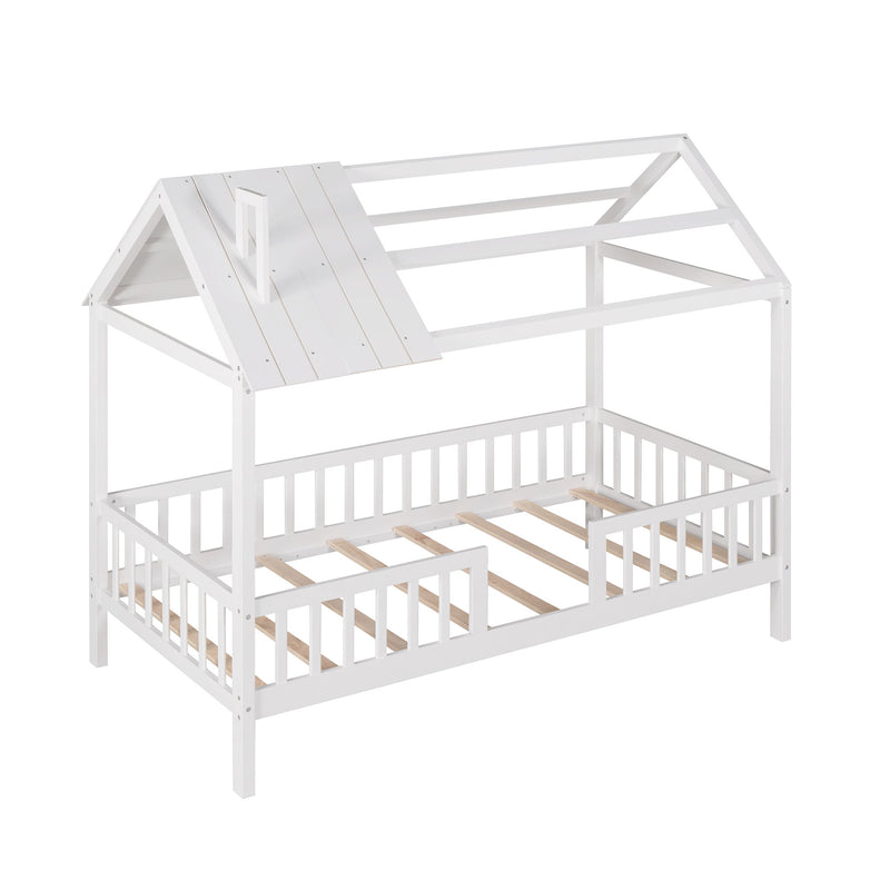 House Bed With Fence