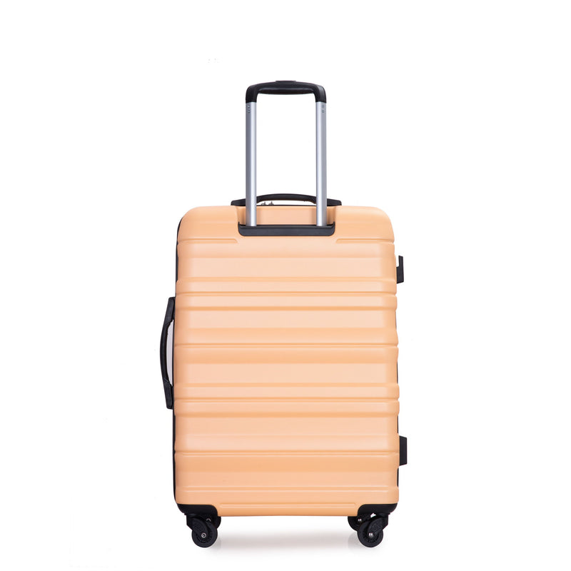 Expandable 3 Piece Luggage Sets Lightweight & Durable Suitcase, Spinner Wheels, Tsa Lock