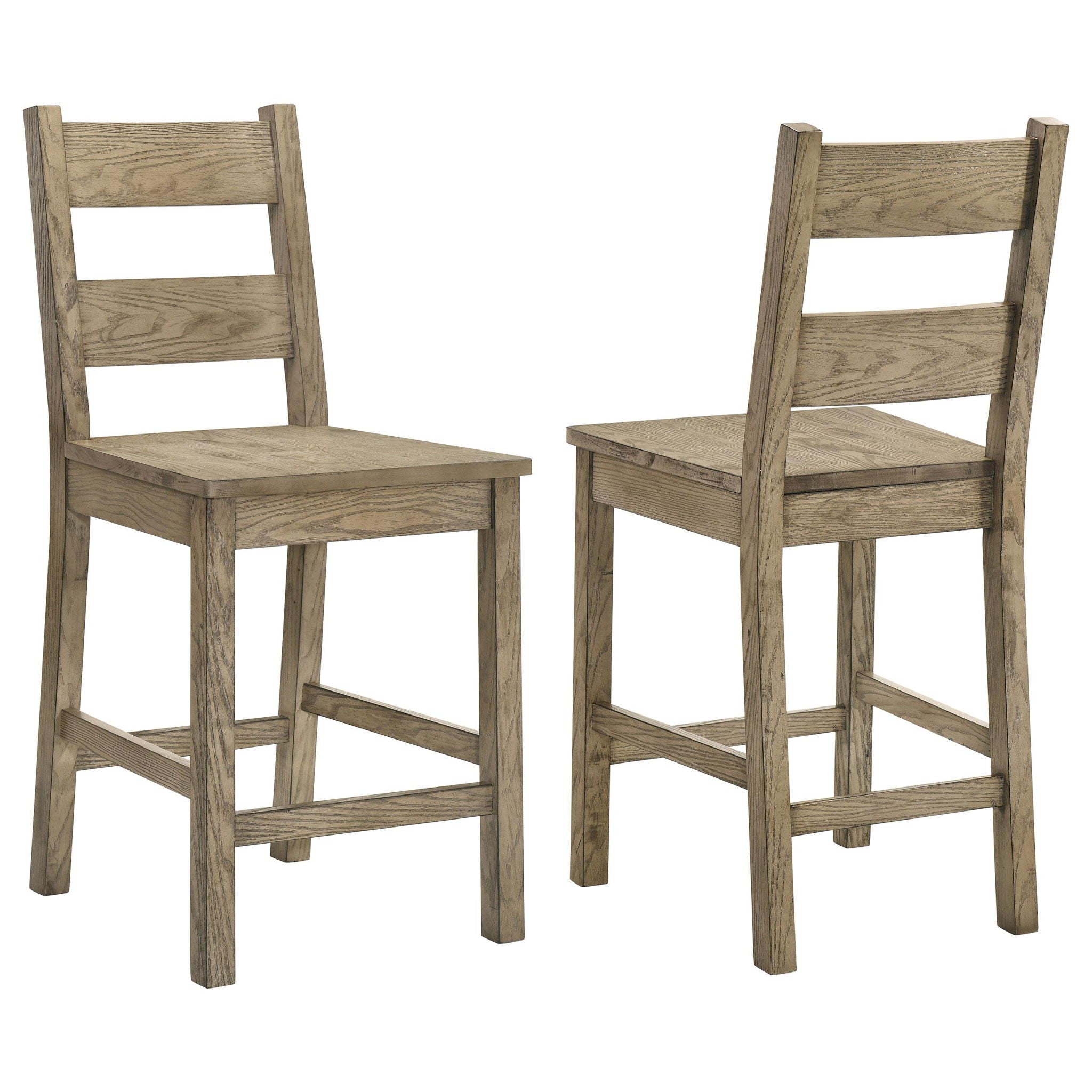 Cardova Counter Height Dining Chair Vineyard Oak (Set of 2) - Atlantic Fine Furniture Melbourne FL