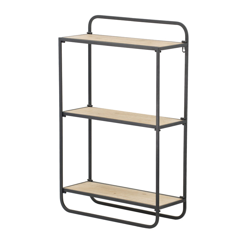 Wall Shelf - Black Brown