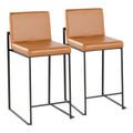 Fuji - Contemporary High Back Barstool Elegant Design