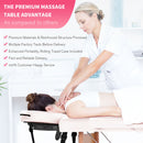 Portable Massage Table Bed With Carrying Case