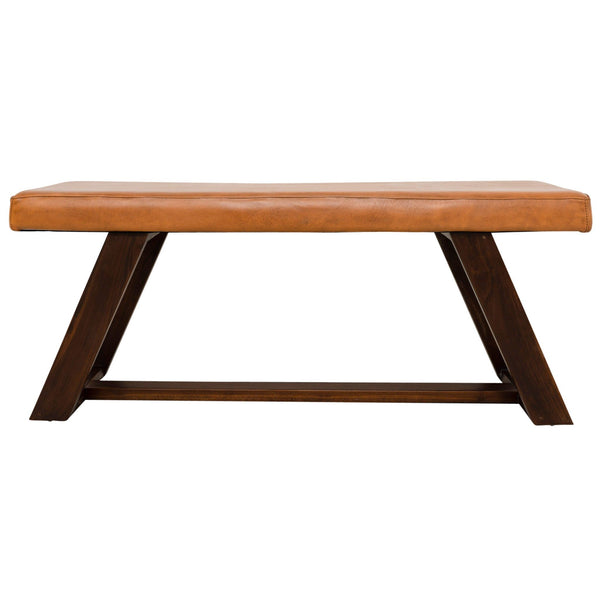 Marley - Genuine Leather Bench