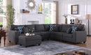 Cooper - Sectional Sofa With Ottomans And Cupholder
