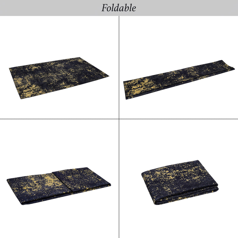 Maval - Abstract Washable Area Rug