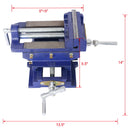 Industrial Quality Cross Slide Vise, Drill Press Metal Milling 2 Way X - Y