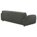 Buxton - Top Grain Leather Upholstered Sofa