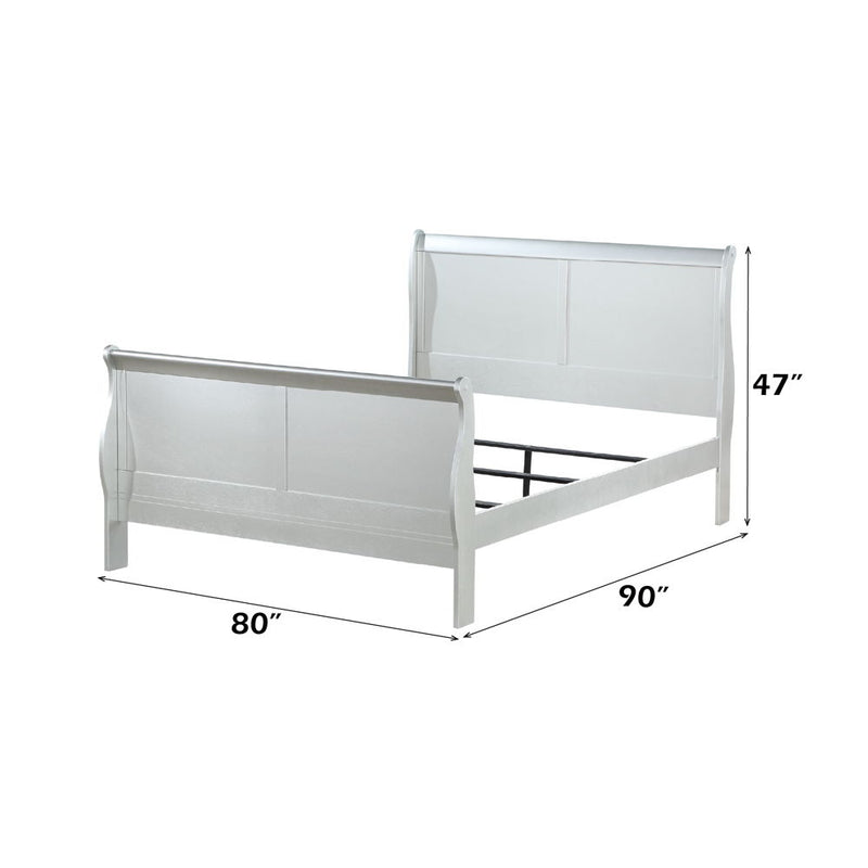 Louis Philippe III - Bed (FB 34"H) - Atlantic Fine Furniture Inc