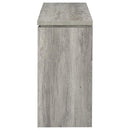 Enoch - 2 Door Engineered Wood Accent Cabinet - Gray Driftwood - Atlantic Fine Furniture Inc