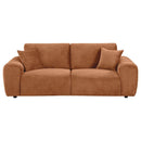 Burnett - Chenille Upholstered Wide Arm Sofa