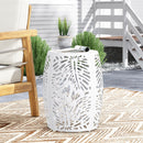 Modern Design Metal End Table, Large
