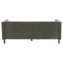 Upholstered Sofa Modern 3 Seater Sofa Couch With Tufted Design For Living Room