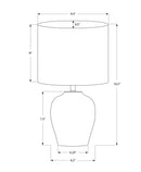 Lighting, Table Lamp, Transitional - Black / Cream