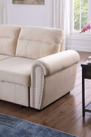 Ashton - Reversible Sleeper Sectional Sofa Chaise