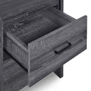 Titeca - Contemporary Wood 2 Drawer Nightstand