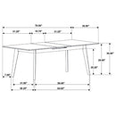 Crestmont - Extension Leaf Dining Table Set