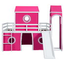 Loft Bed & Slide Tent And Tower