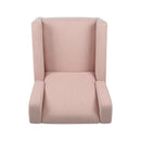 Landau Contemporary Fabric Upholstered Swivel Recliner