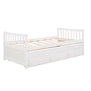 Daybed with Trundle and Drawers, Twin Size, White(OLD SKU: LP0000141KAA)