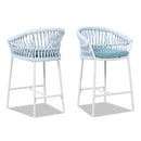 Maiden - Patio Counter Stool Sunproof Olefin (Set of 2)