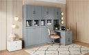 Murphy Wall Bed With Closet, Drawers & Desk