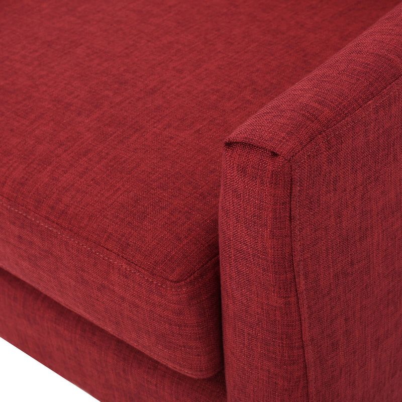 Modern Accent Chair With Padded Cushion Seat