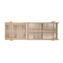 Catania - Outdoor Rope Chaise Lounge (Set of 2) - Teak / Beige