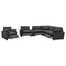 Collins - 6-Piece Modular Power Reclining Sectional