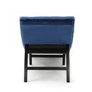 Elegant Tufted Chaise Lounge With Curved Design