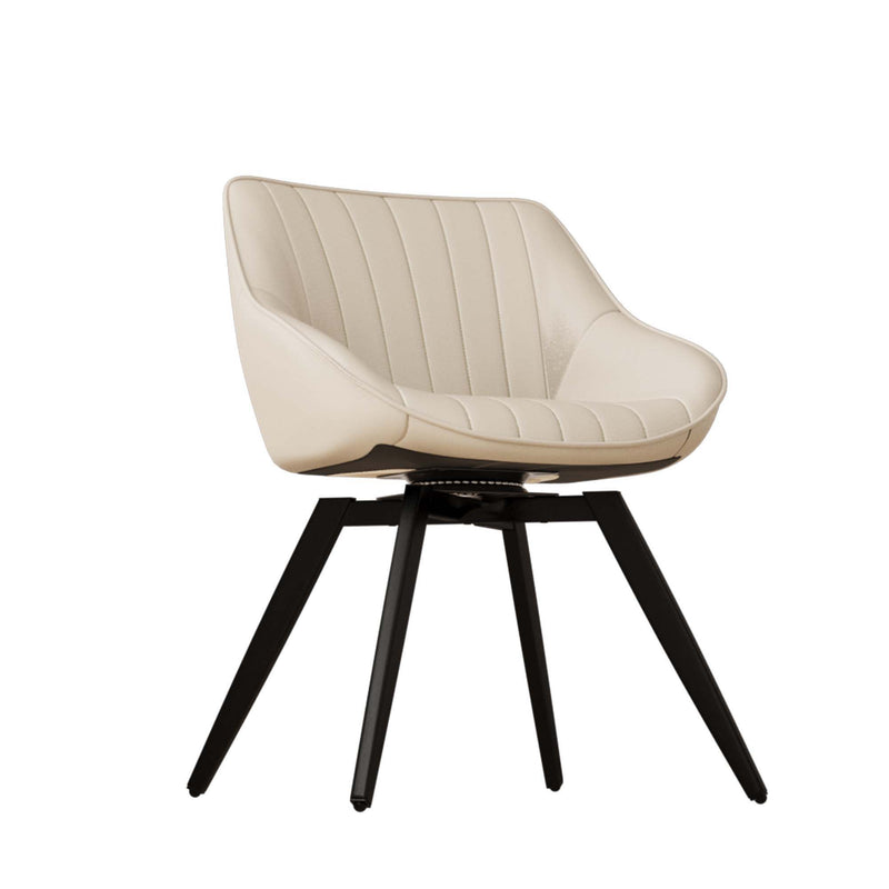 Modern Medieval Kitchen Dining Chair With 360 ° Rotation