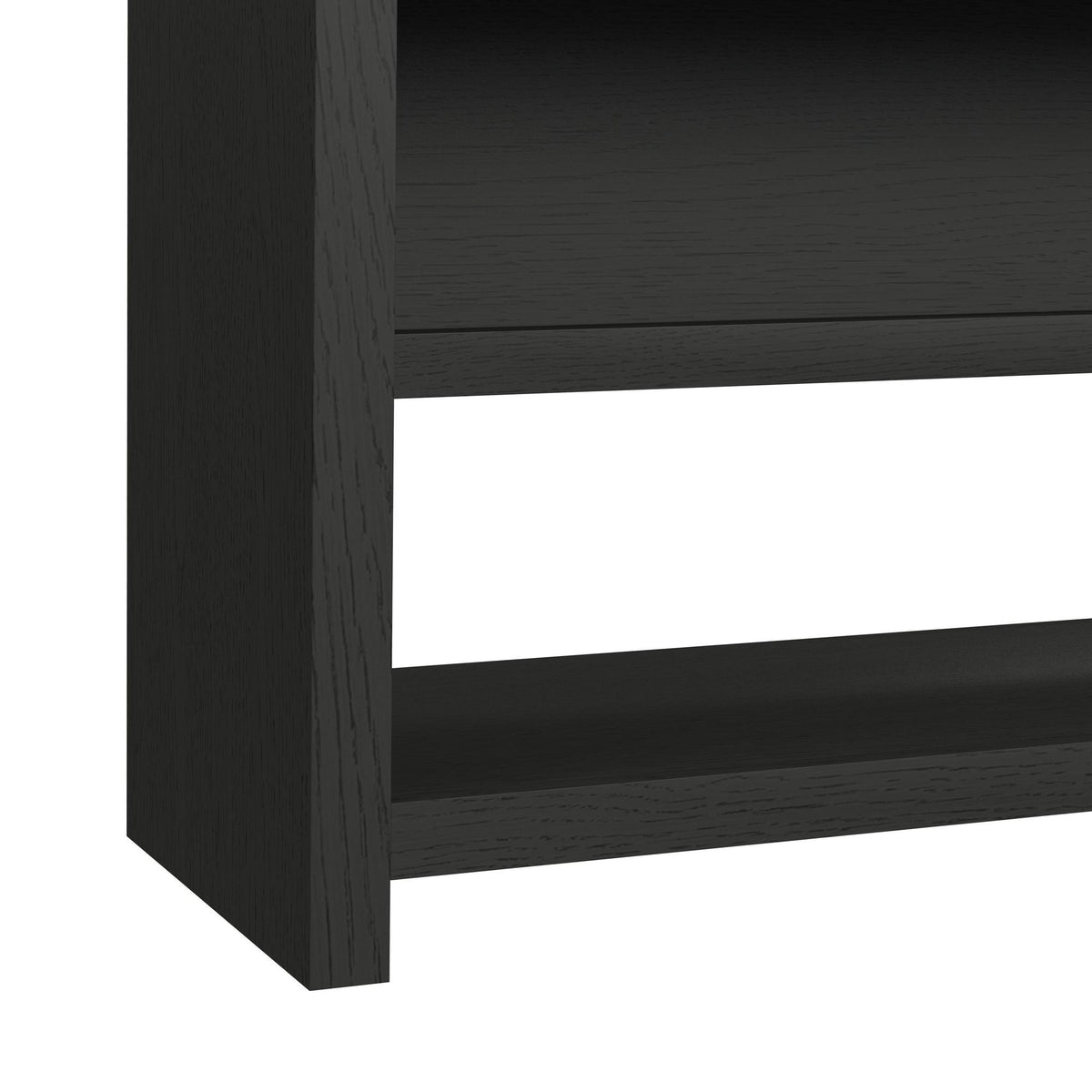 Ridgemont Sofa Table With Bottom Shelf in Black by Elements International, view 13