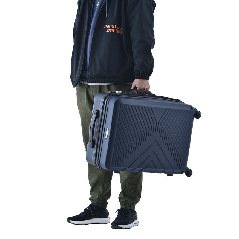 3 Piece Luggage Sets Lightweight Suitcase With Two Hooks, Spinner Wheels, Tsa Lock, Durable Hard Shell