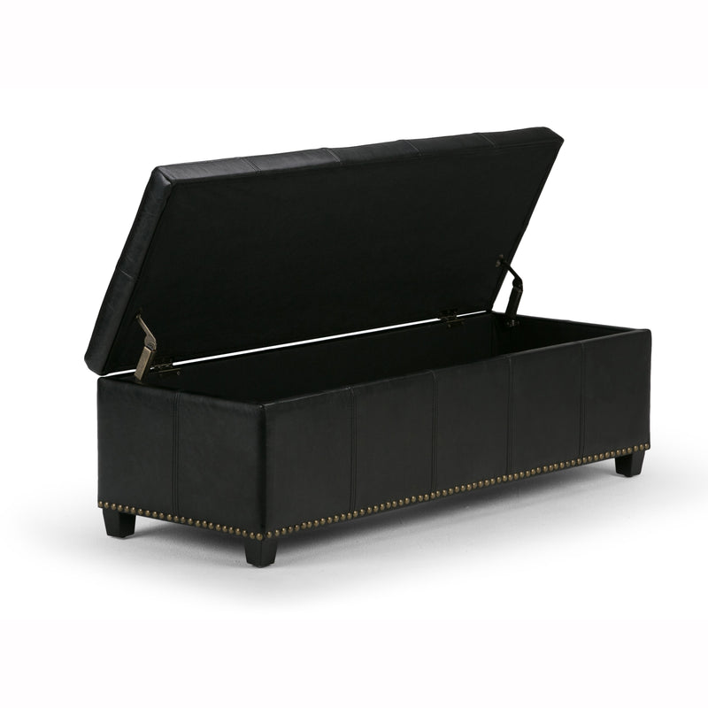 Kingsley - Upholstered Large Storage Ottoman