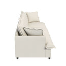 3 Seat Sofa Module For Modular Sectional Wide Seat Cloud Couch With Throw Pillows Upholstered