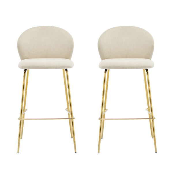 Kira - Upholstered Bar Stool (Set of 2)