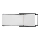 Jason - Black Chaise Lounge Adjustable Acacia Wood Outdoor Furniture