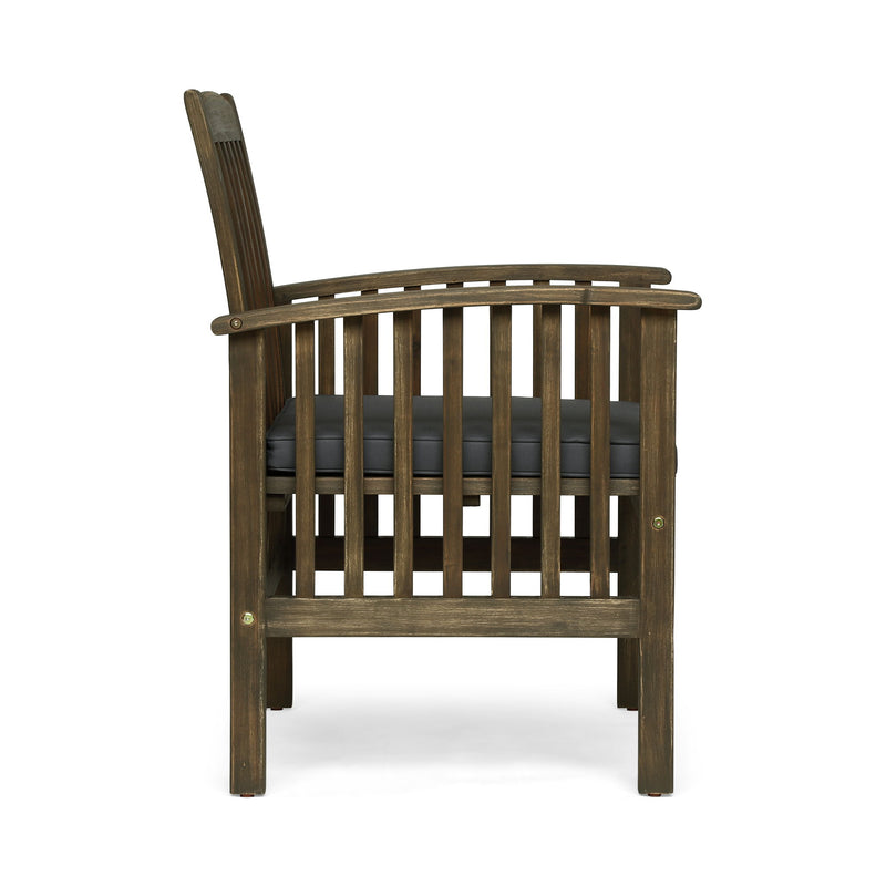 Casa - Acacia Dining Chair Set With Cushions,