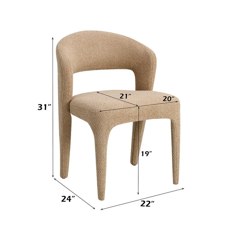 Lidi - Side Chair Set of 2) - Light Brown