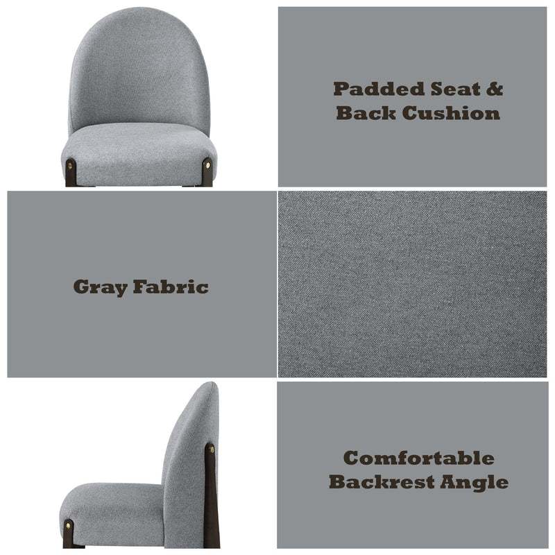 Clayten - Dining Chair (Set of 2) - Gray