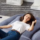 Contemporary Folding Sofa Chair With 5 Adjustable Positions For Gaming, Meditation, And Relaxation