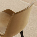 Dining Chairs With Carbon Steel Legs (Set of 4) - Brown