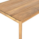 2 Pieces Outdoor Acacia Furniture Set, Woven Rope Outdoor Patio Loveseat, 2 Seat Deep Seating Group With Cushions And Coffee Table For Porch - Teak / Gray / Beige